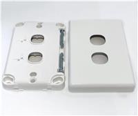 Clipsal 2 Aperture face Plate Vertical Horizontal White - 32041