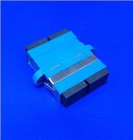CZ9337-000 (F) Adapter SM SC Duplex Ceramic BLUE - Flanged - 32208