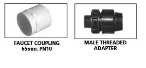 Adapter-SCJ-63mm-PE-To-50mm-White---check-with-RT-before-ordering-(35664)